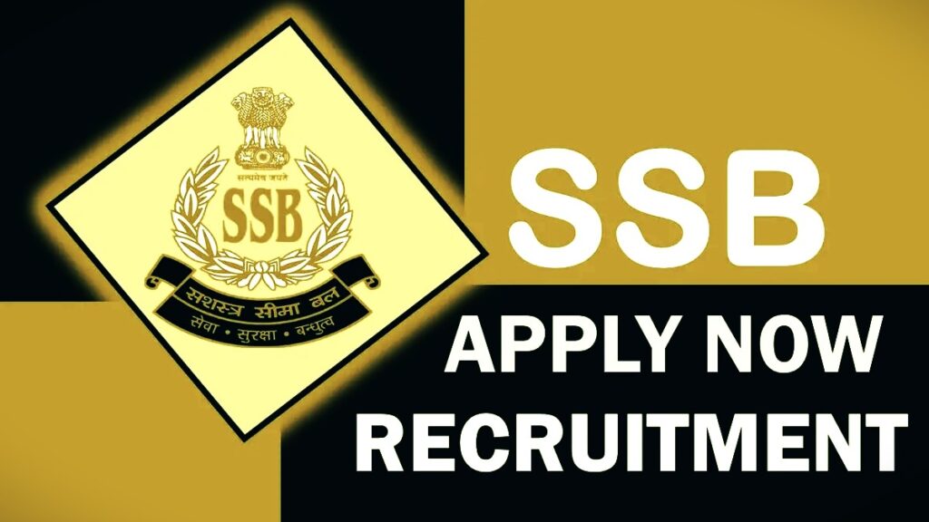 SSB Recruitment 
