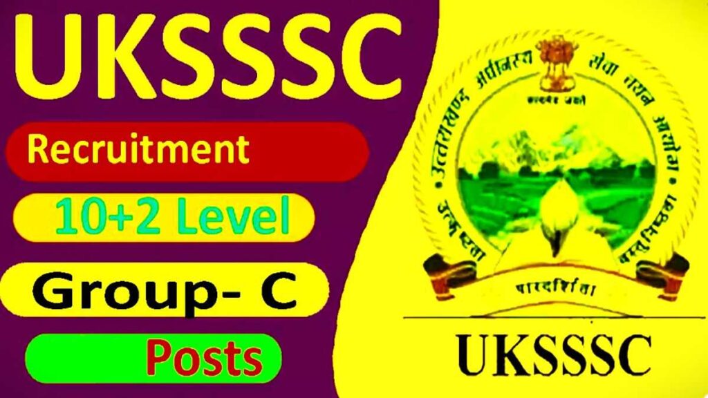 UKSSSC Recruitment Apply