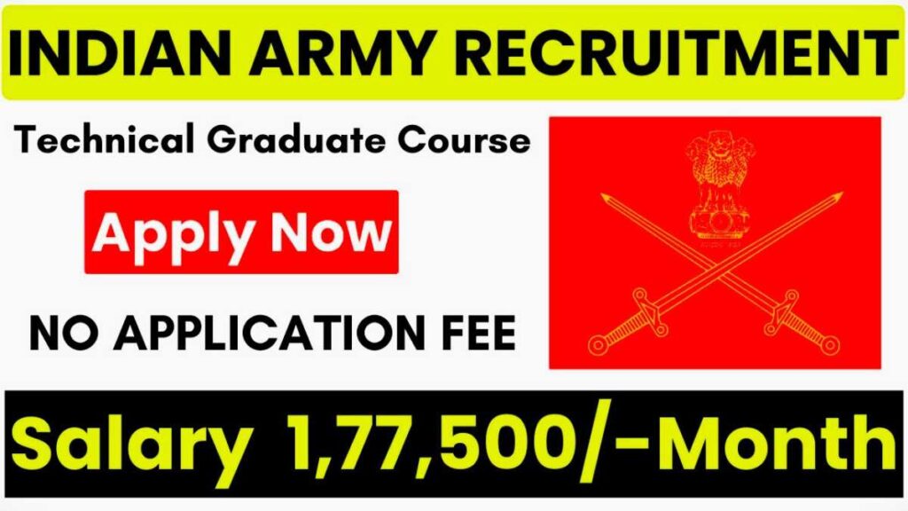 Indian Army TGC Vacancy