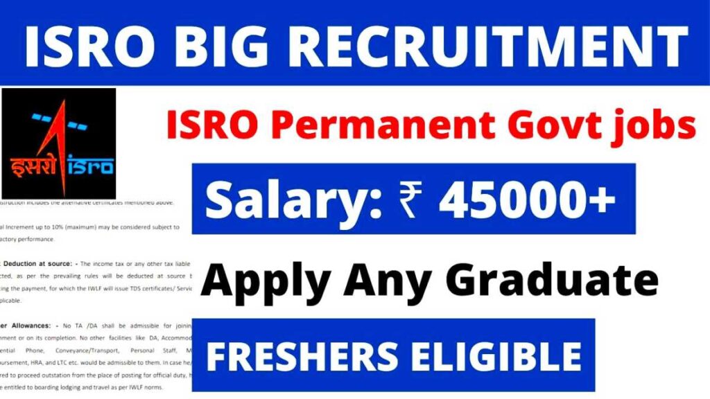 ISRO Job Sarkari Result Apply